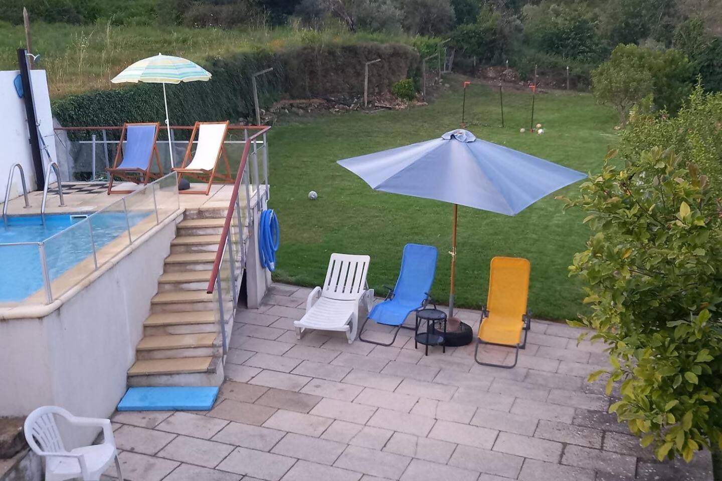 Retiro Na Natureza Casa Com Piscina Digueifel Exterior foto